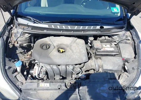 2014 Hyundai Elantra Se from USA, damaged, VIN 5NPDH4AE9EH478262